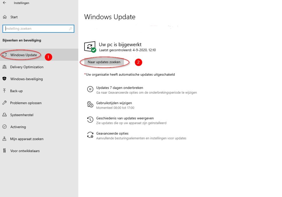 Windows update naar updates zoeken Computer Uitleg.nl