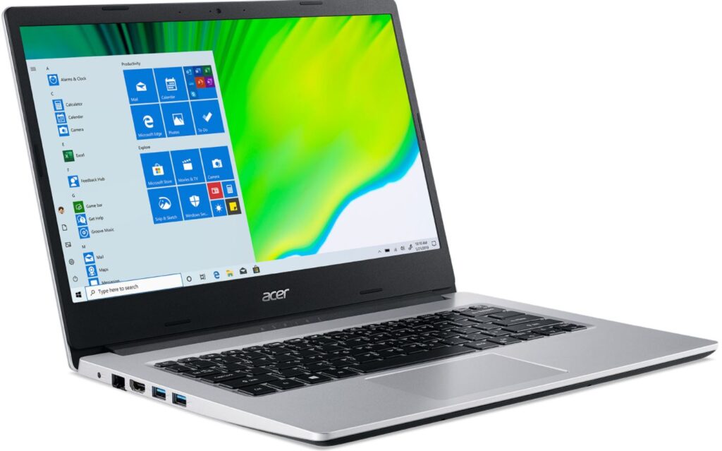 Online Les Acer laptop